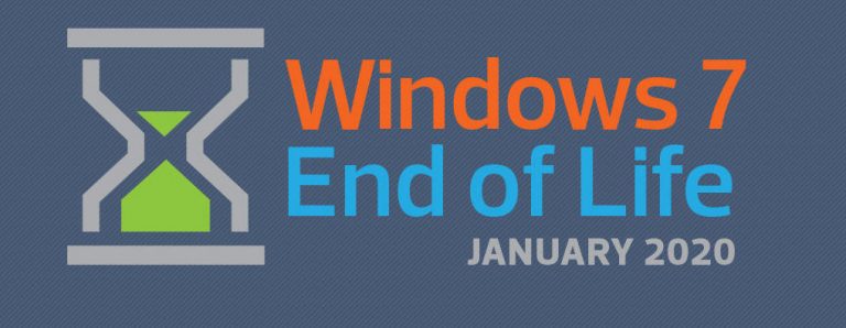 Windows 7 - end of support in January 2020