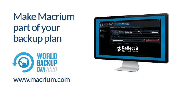 Macrium Reflect full computer backup