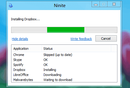 Ninite installer