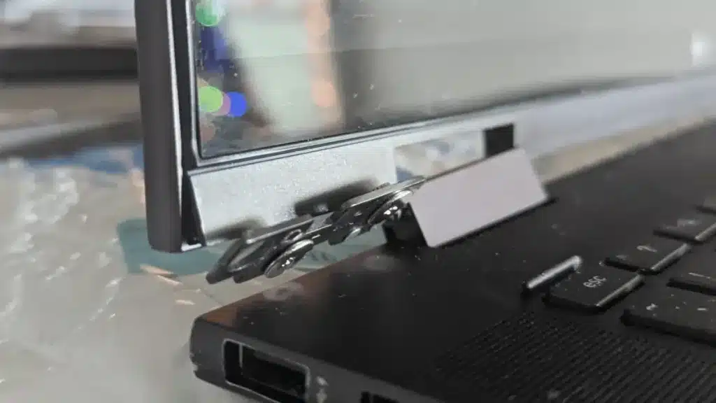 Broken laptop hinge repair