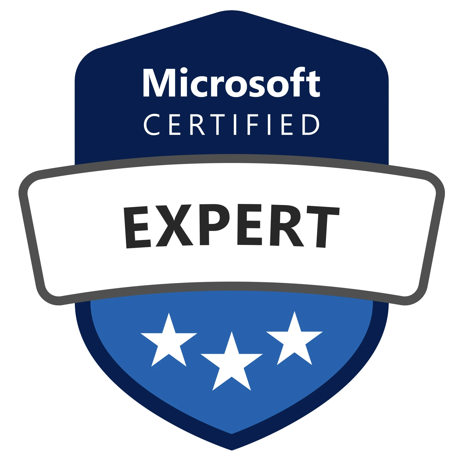 Official Microsoft 365 Certified Administrator Expert badge