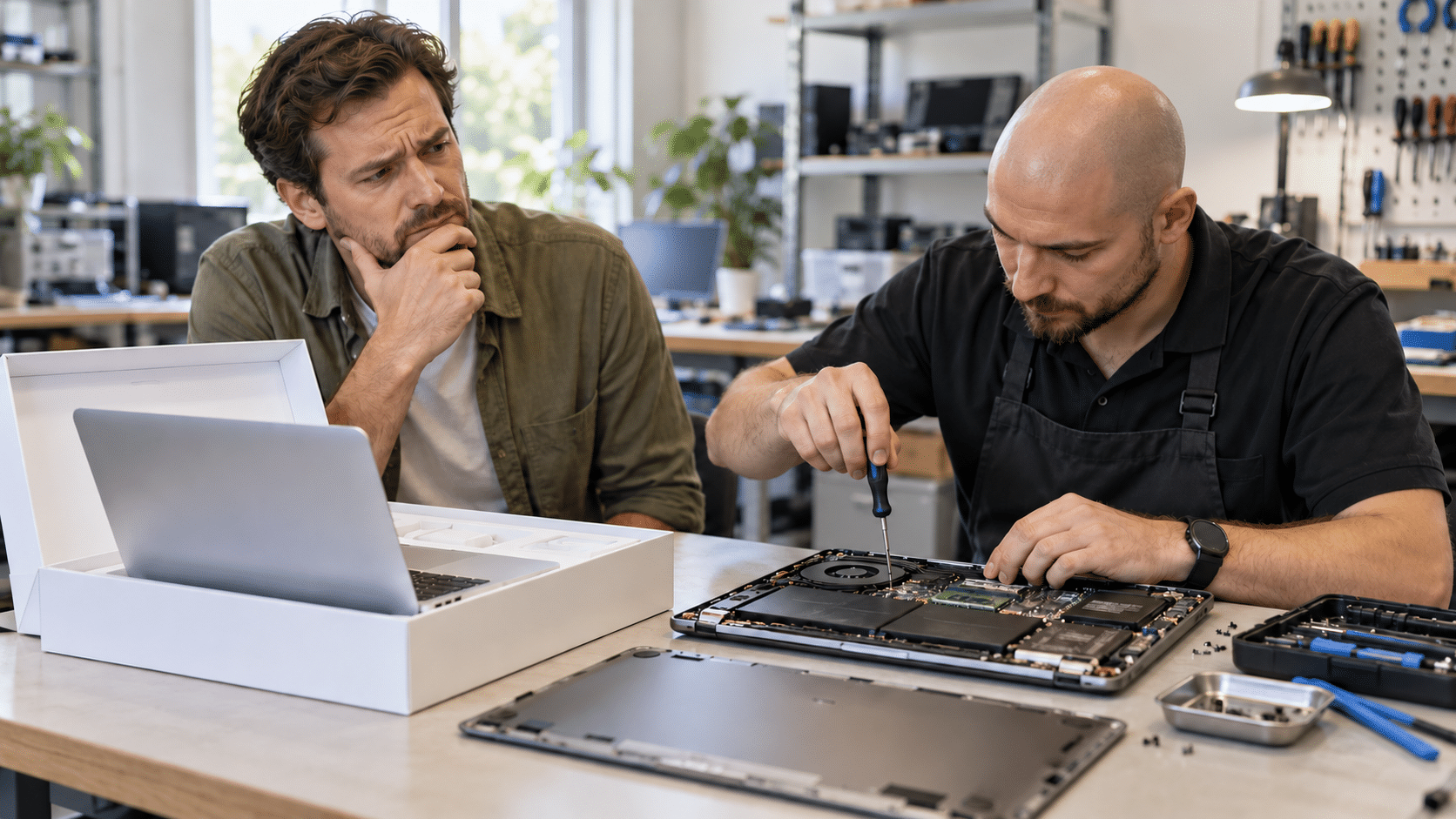Repair or Replace your laptop